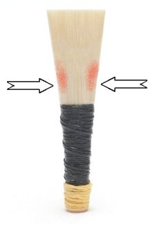 where to shave a chanter reed
