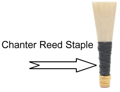bagpipe chanter reed staple